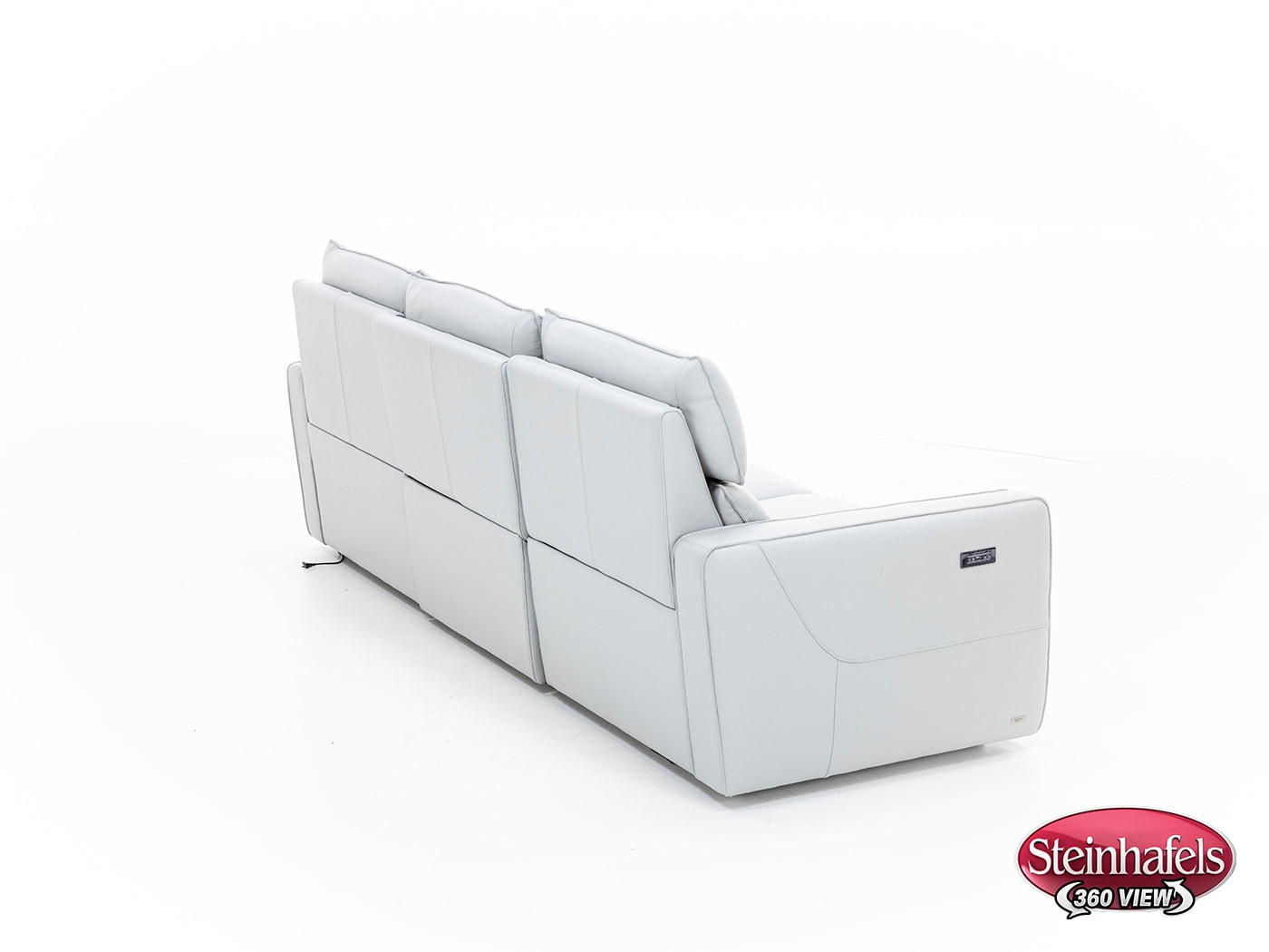 natuzzi grey mtn lth sectional piece  image pkg  