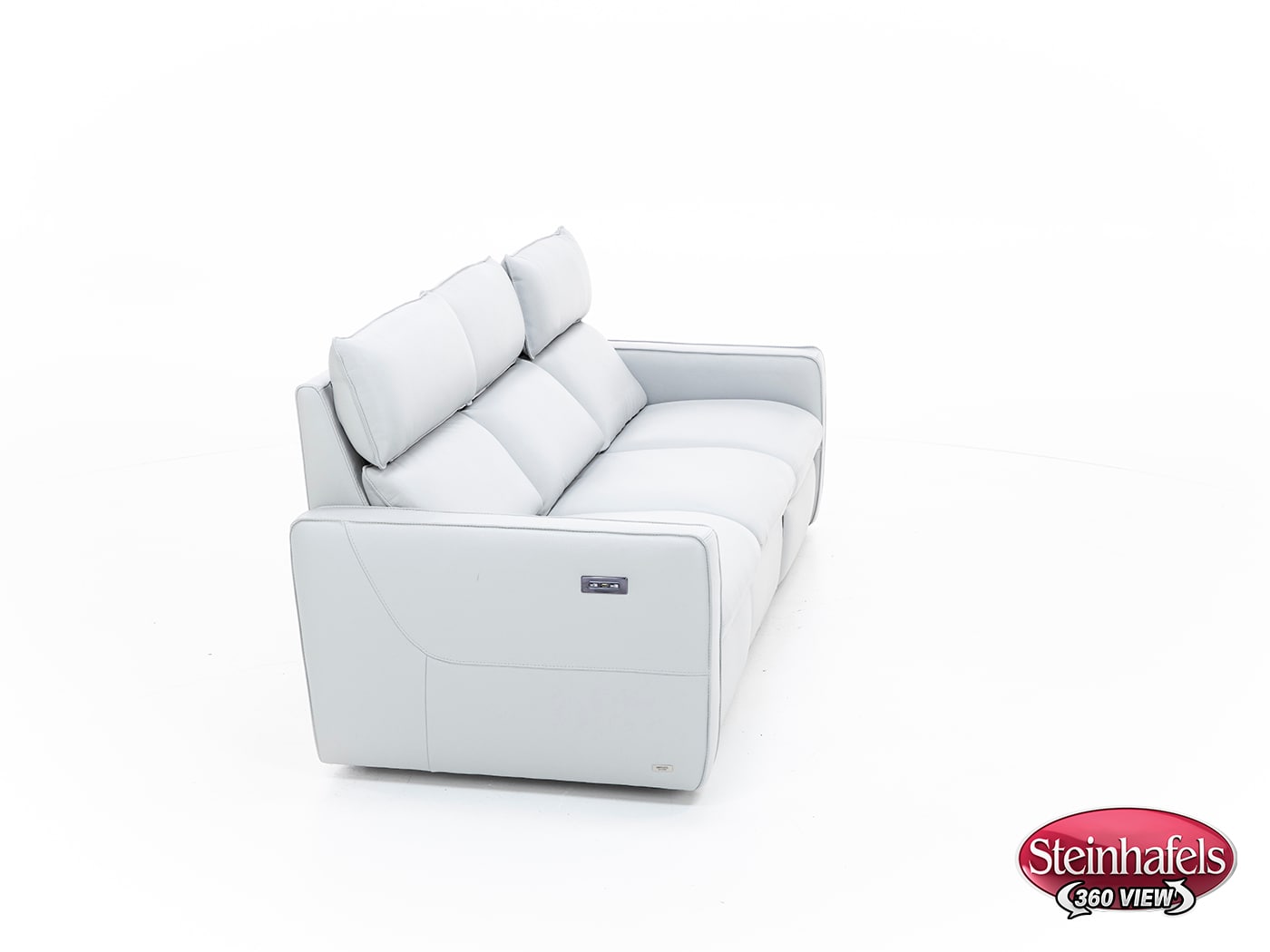 natuzzi grey mtn lth sectional piece  image pkg  