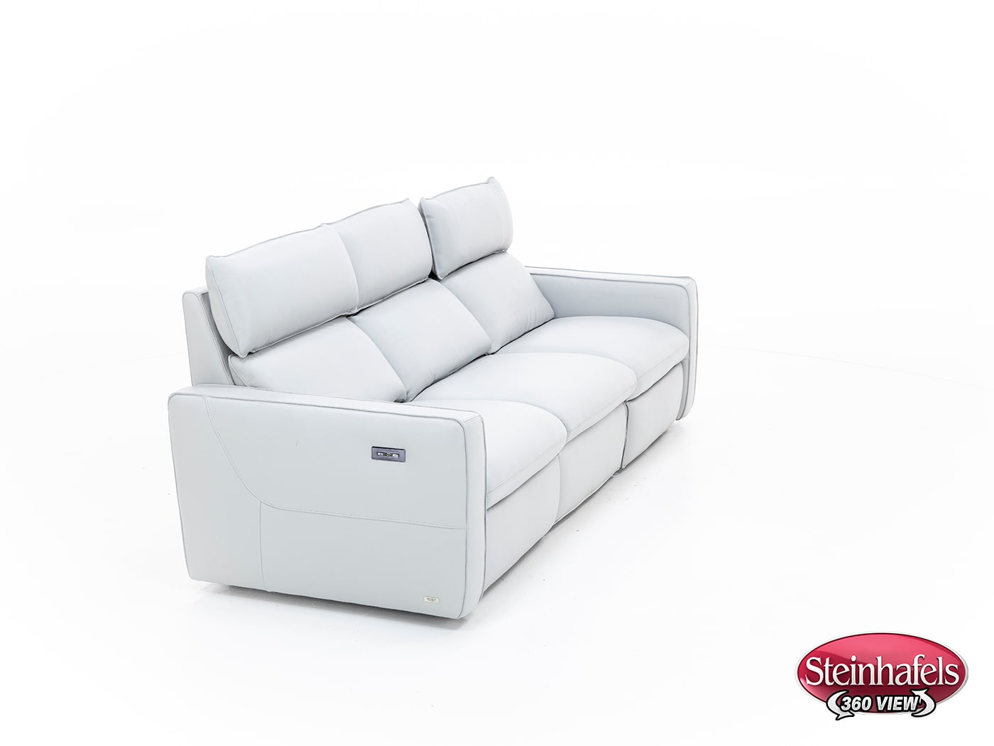 natuzzi grey mtn lth sectional piece  image pkg  