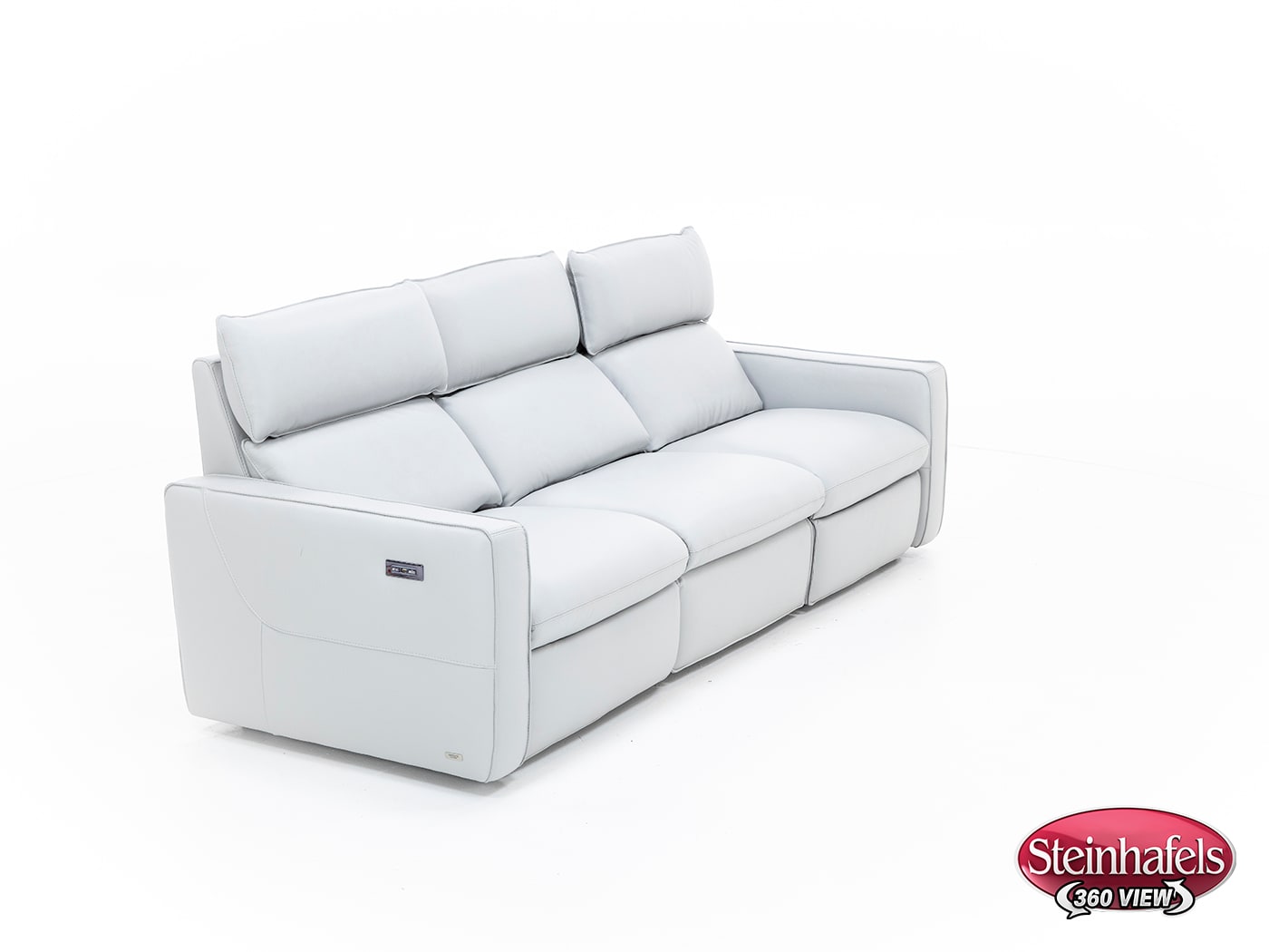 natuzzi grey mtn lth sectional piece  image pkg  