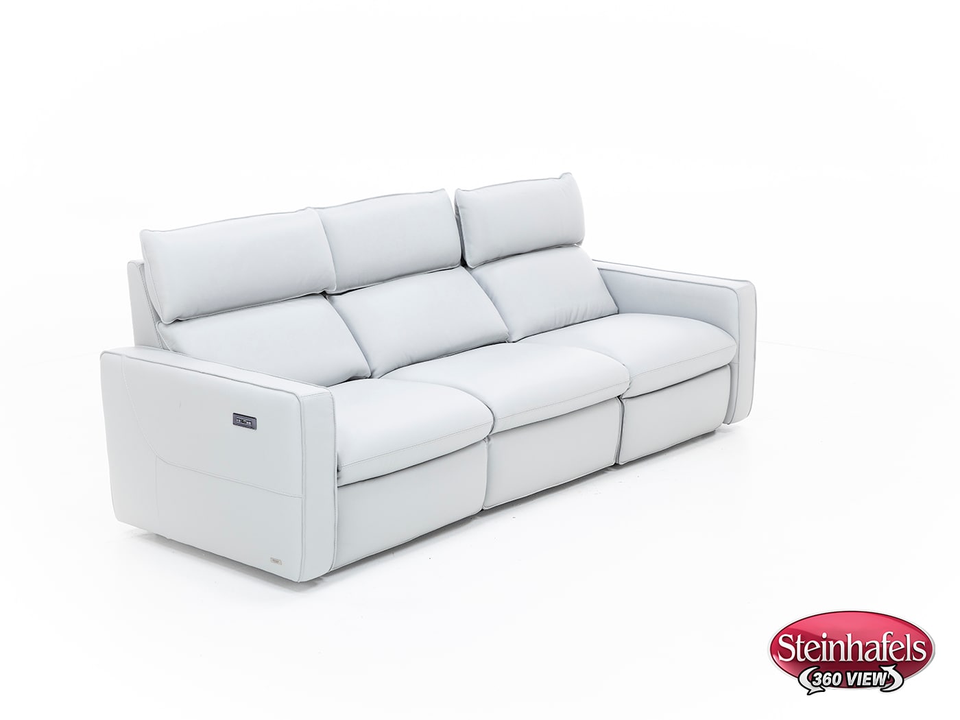 natuzzi grey mtn lth sectional piece  image pkg  