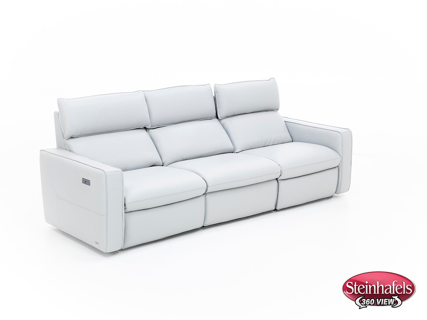 natuzzi grey mtn lth sectional piece  image pkg  