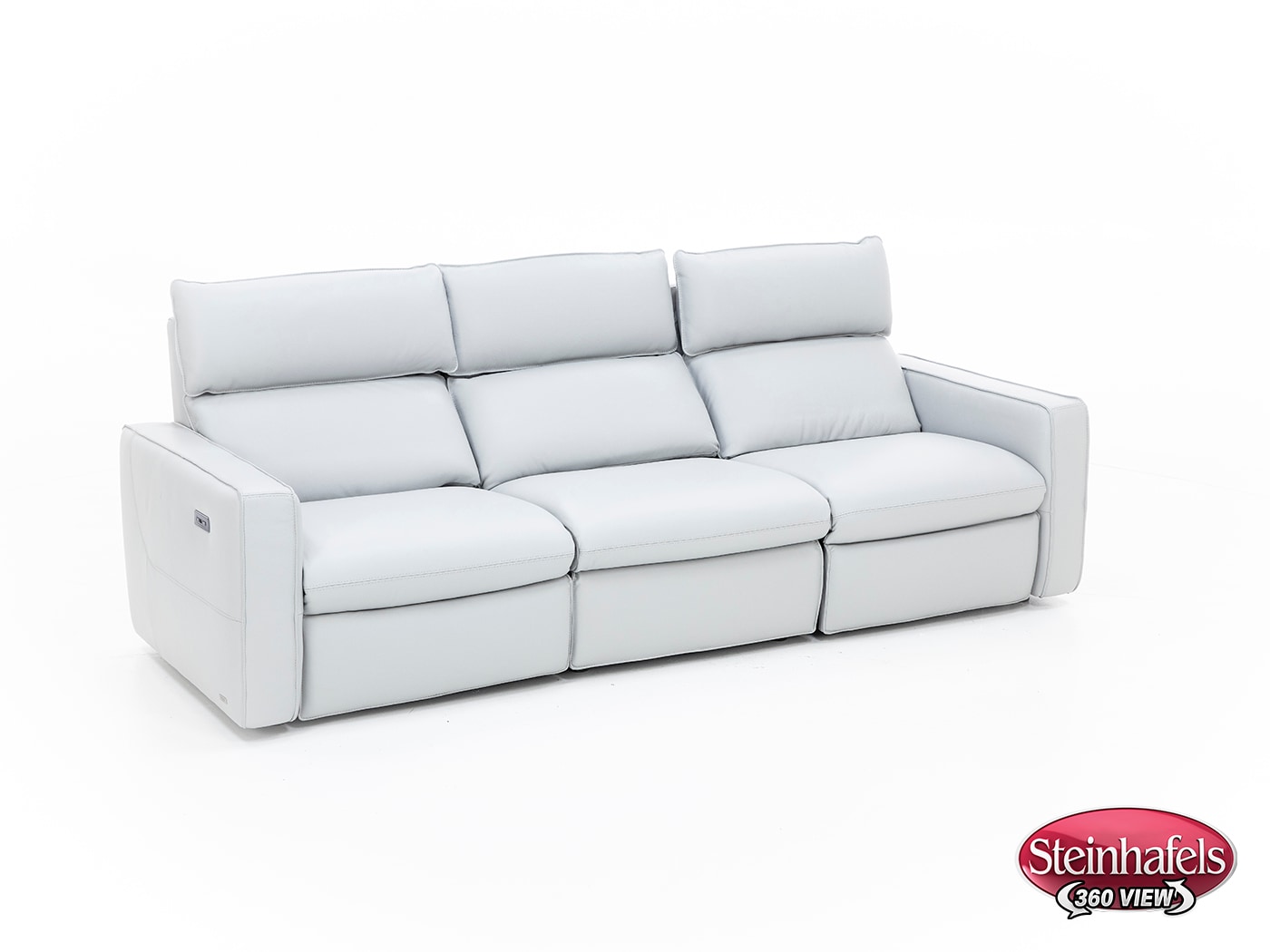 natuzzi grey mtn lth sectional piece  image pkg  