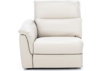 natuzzi grey mtn lth sectional piece pkg  