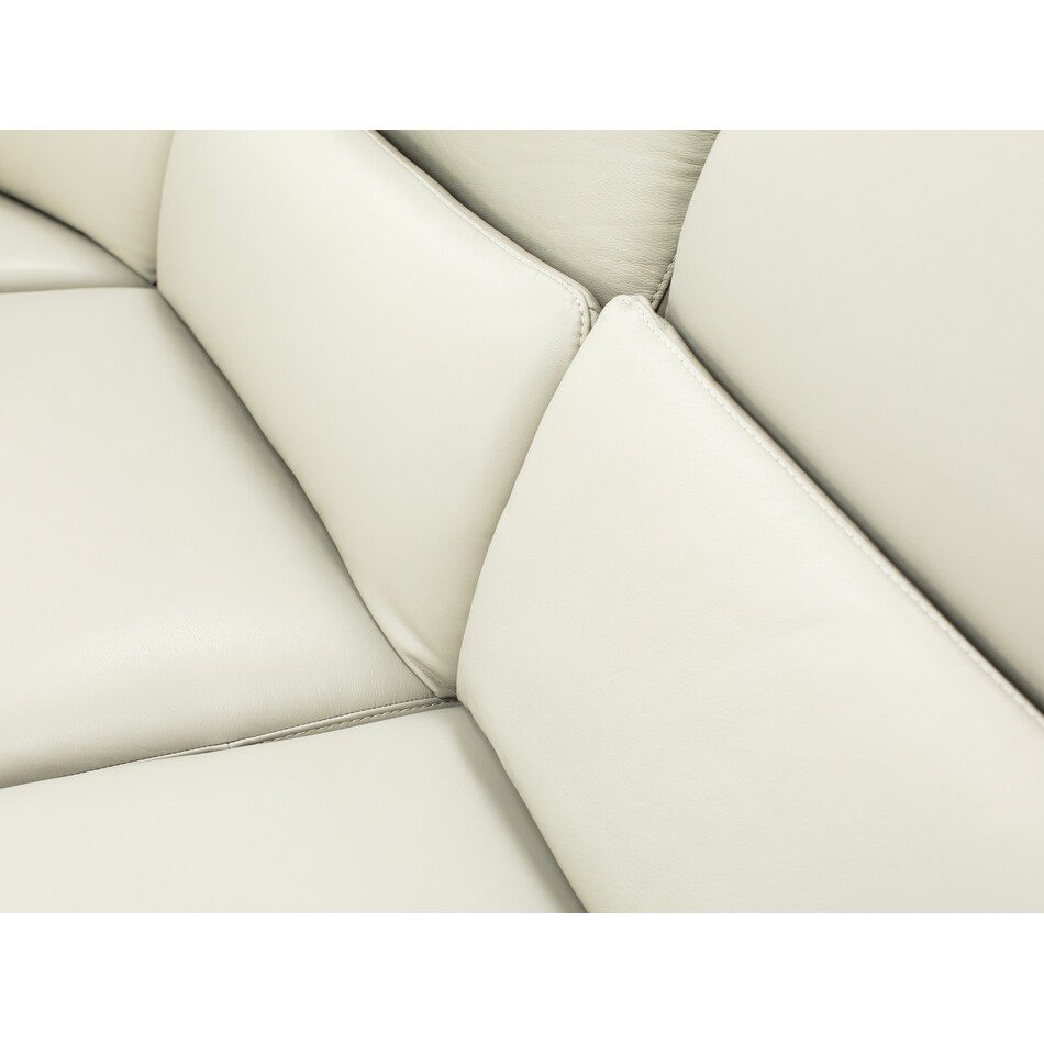 natuzzi grey mtn lth sectional piece pkg  