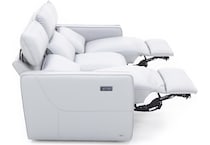 natuzzi grey mtn lth sectional piece pkg  