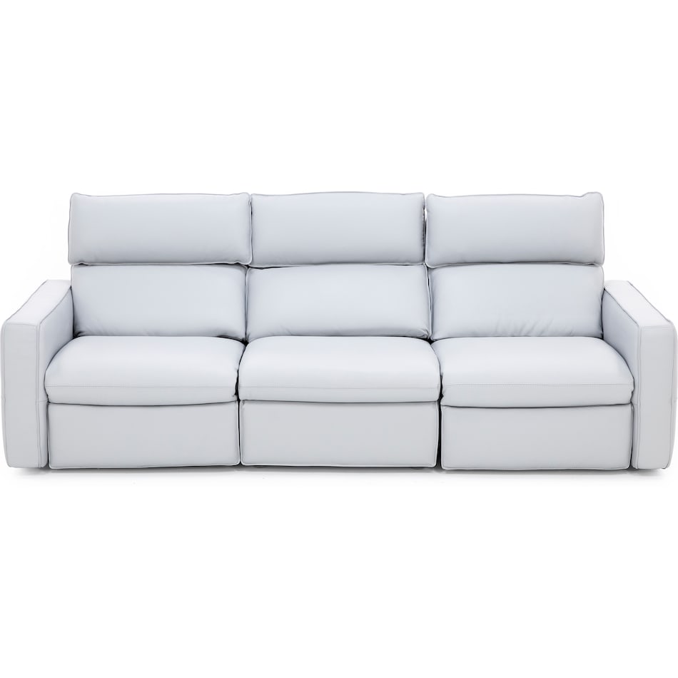 natuzzi grey mtn lth sectional piece pkg  