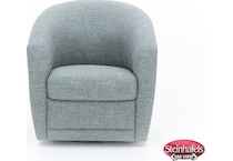 natuzzi grey swivel chair  image   