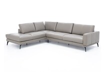natuzzi light grey sta lth sectional qpkg  
