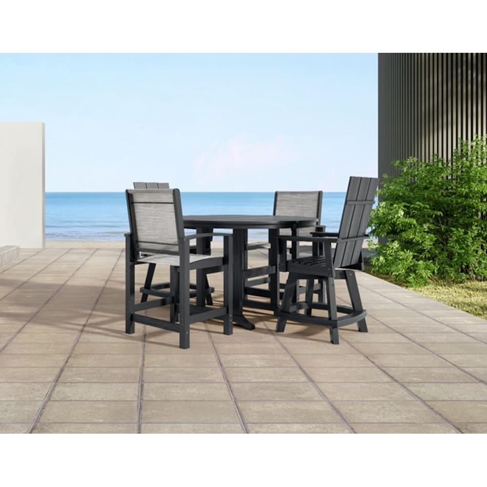 nautb counter height round oval pkg room image  