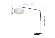 ncad black arc lamp   
