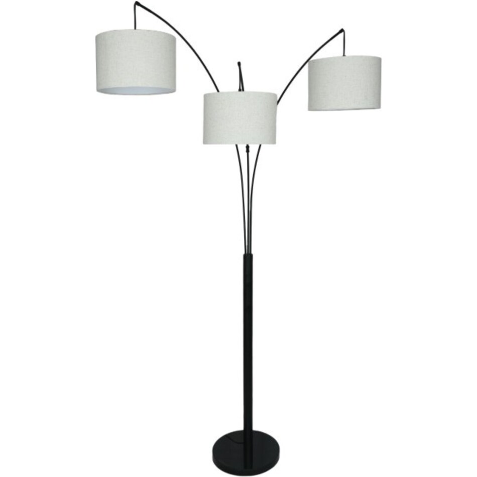 ncad black arc lamp   