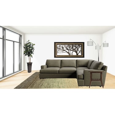 Black 3-Light With Drum Shades Marble Base Floor Arc Lamp 84"H