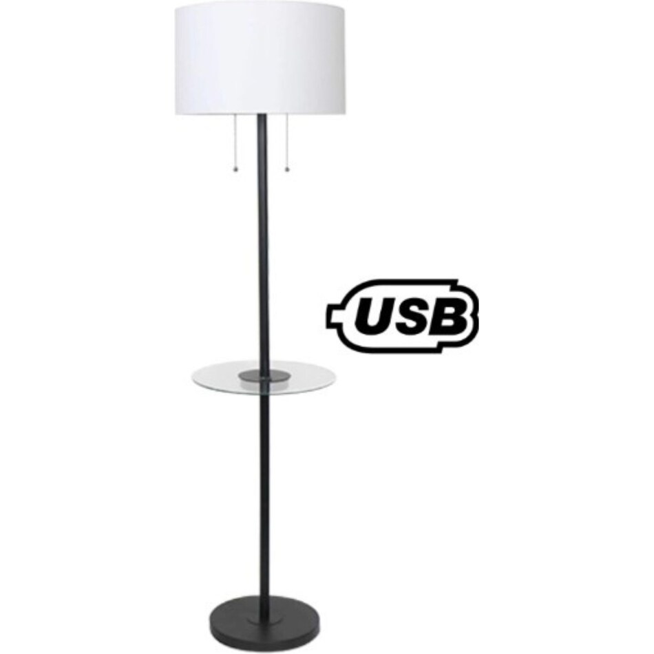 ncad black floor lamp   