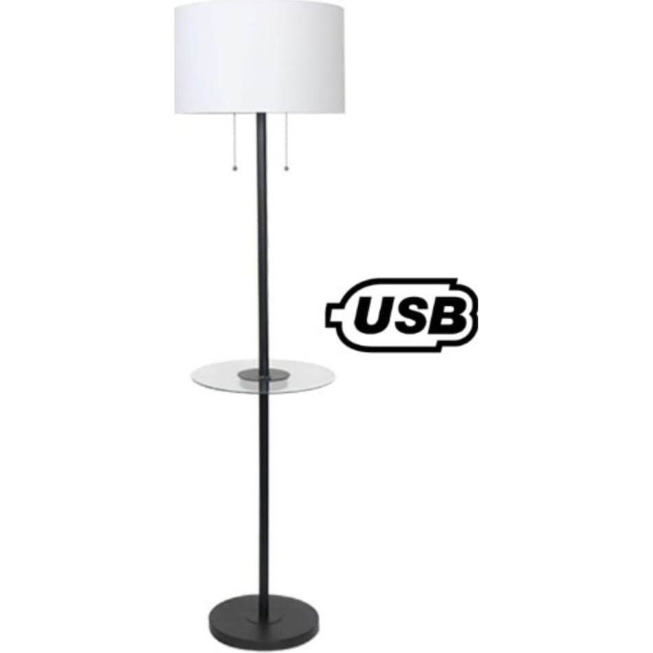 ncad black floor lamp   