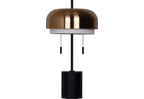 ncad black table lamp   