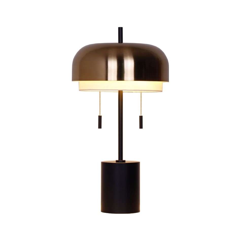 ncad black table lamp   