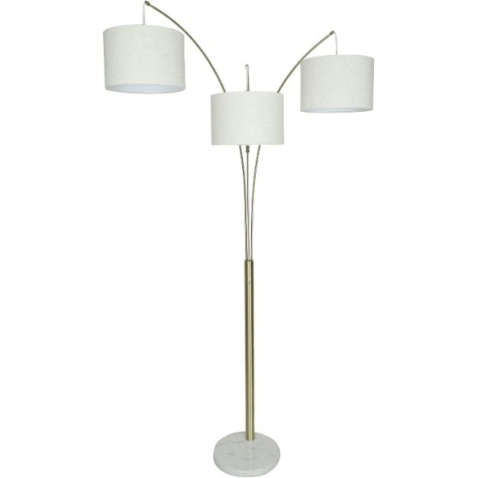 ncad brass arc lamp   