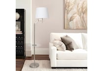 ncad silver floor lamp   