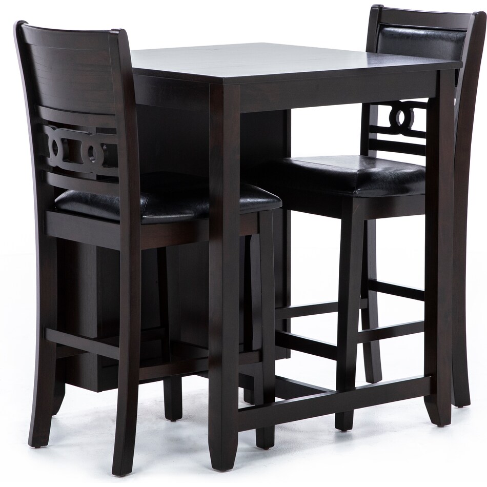 ncla black counter height square   