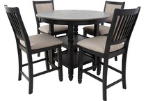 ncla matte counter height round oval p  