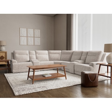 Genesis 6-Pc. Fully Loaded Reclining Modular