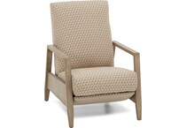 nice link beige recliner z  