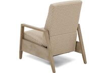 nice link beige recliner z  