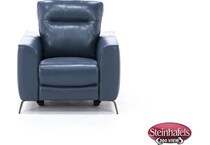 nice link blue recliner  image   