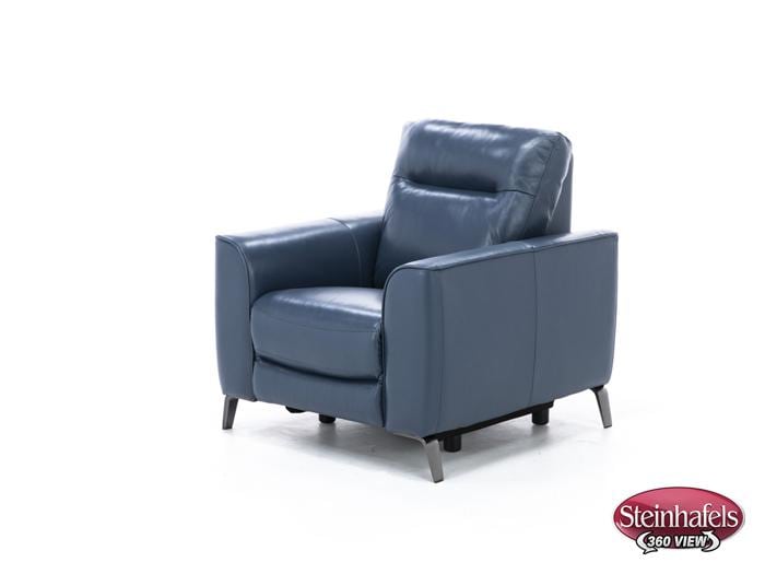 nice link blue recliner  image   