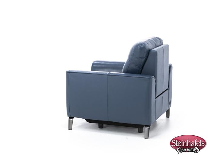 nice link blue recliner  image   