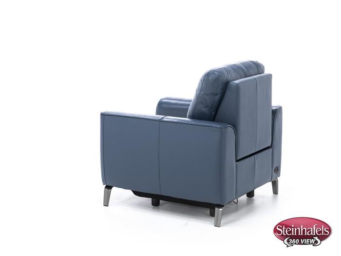 nice link blue recliner  image   