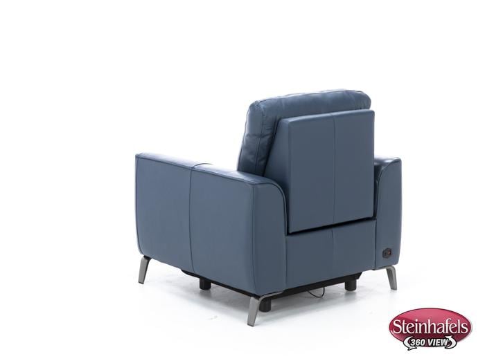 nice link blue recliner  image   