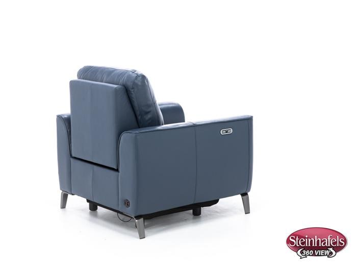 nice link blue recliner  image   