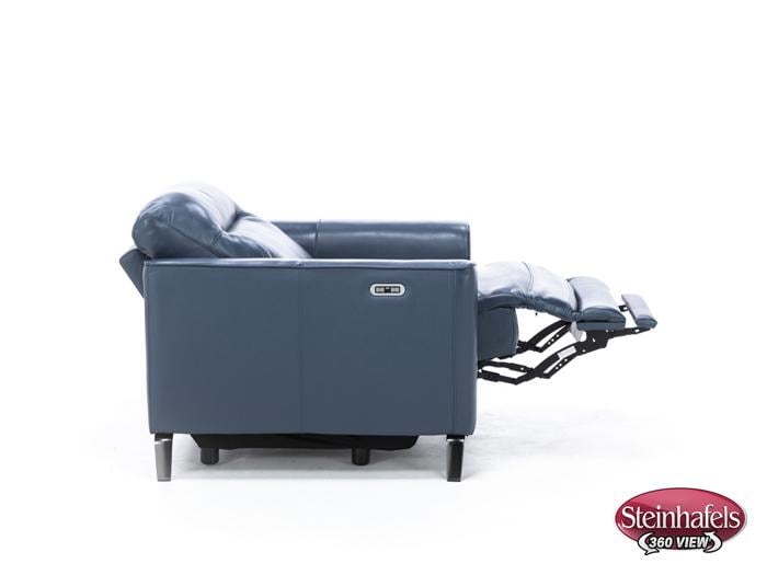 nice link blue recliner  image   