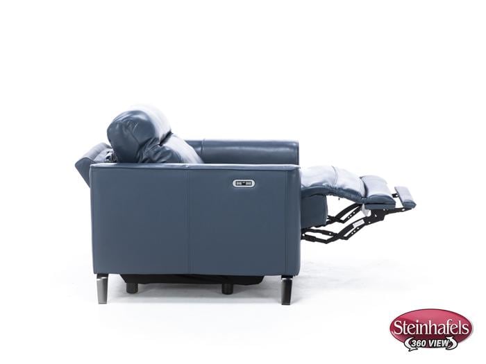 nice link blue recliner  image   