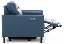 nice link blue recliner   