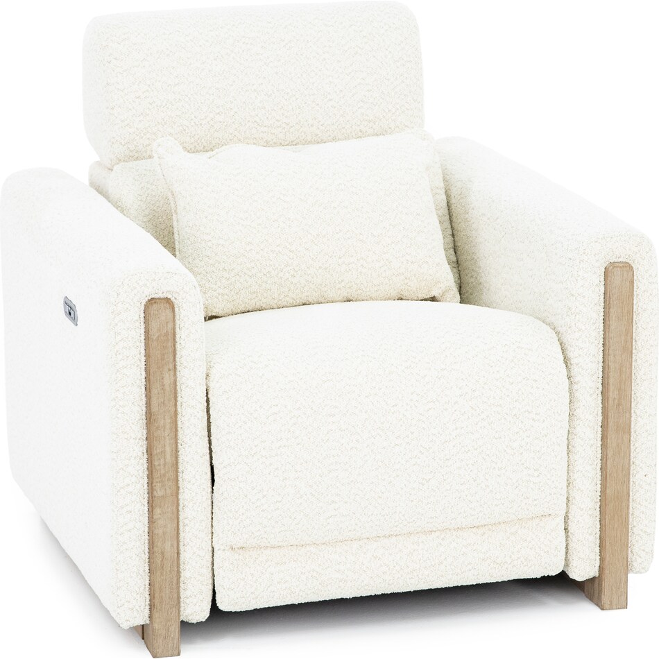 nice link cream recliner z  