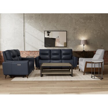 Bethany High-Leg Pushback Recliner