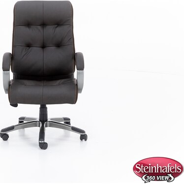 Executive High Back Brown Office Chair