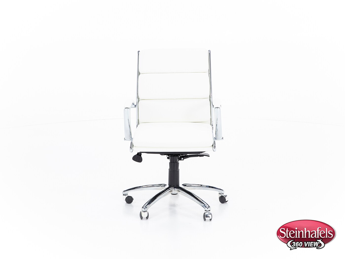 norstar office products inc white desk chair  image exc  