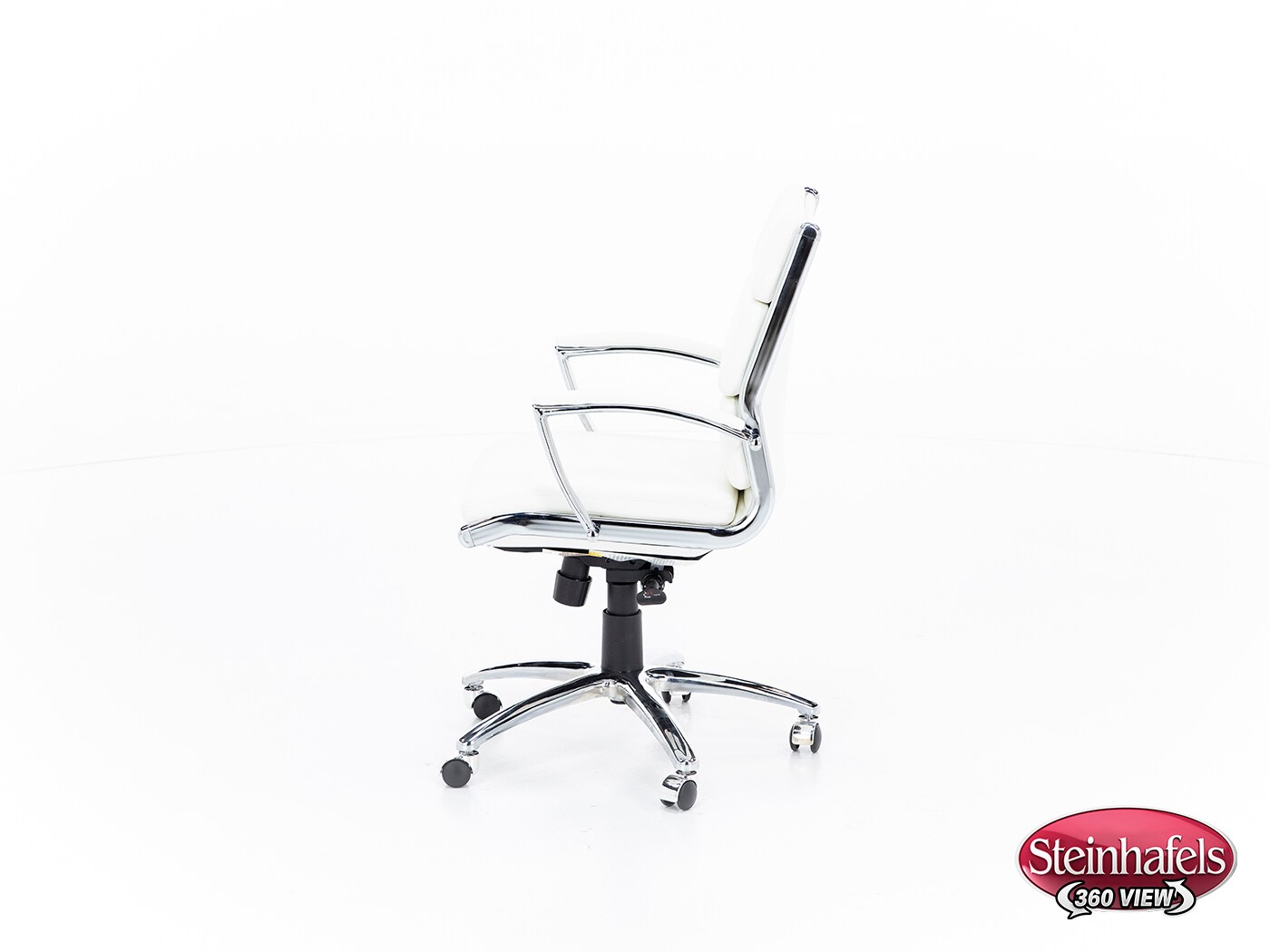 norstar office products inc white desk chair  image exc  