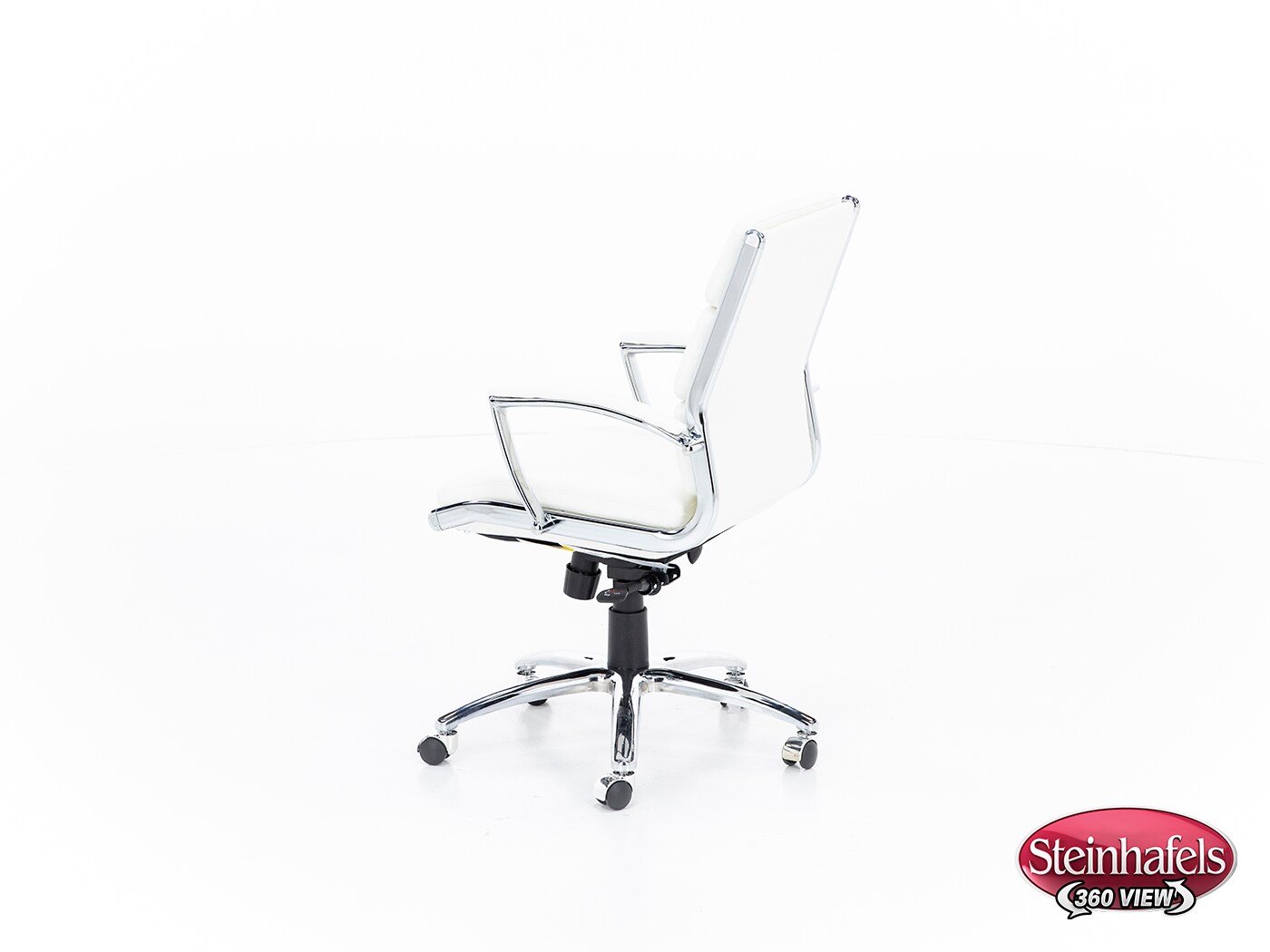 norstar office products inc white desk chair  image exc  