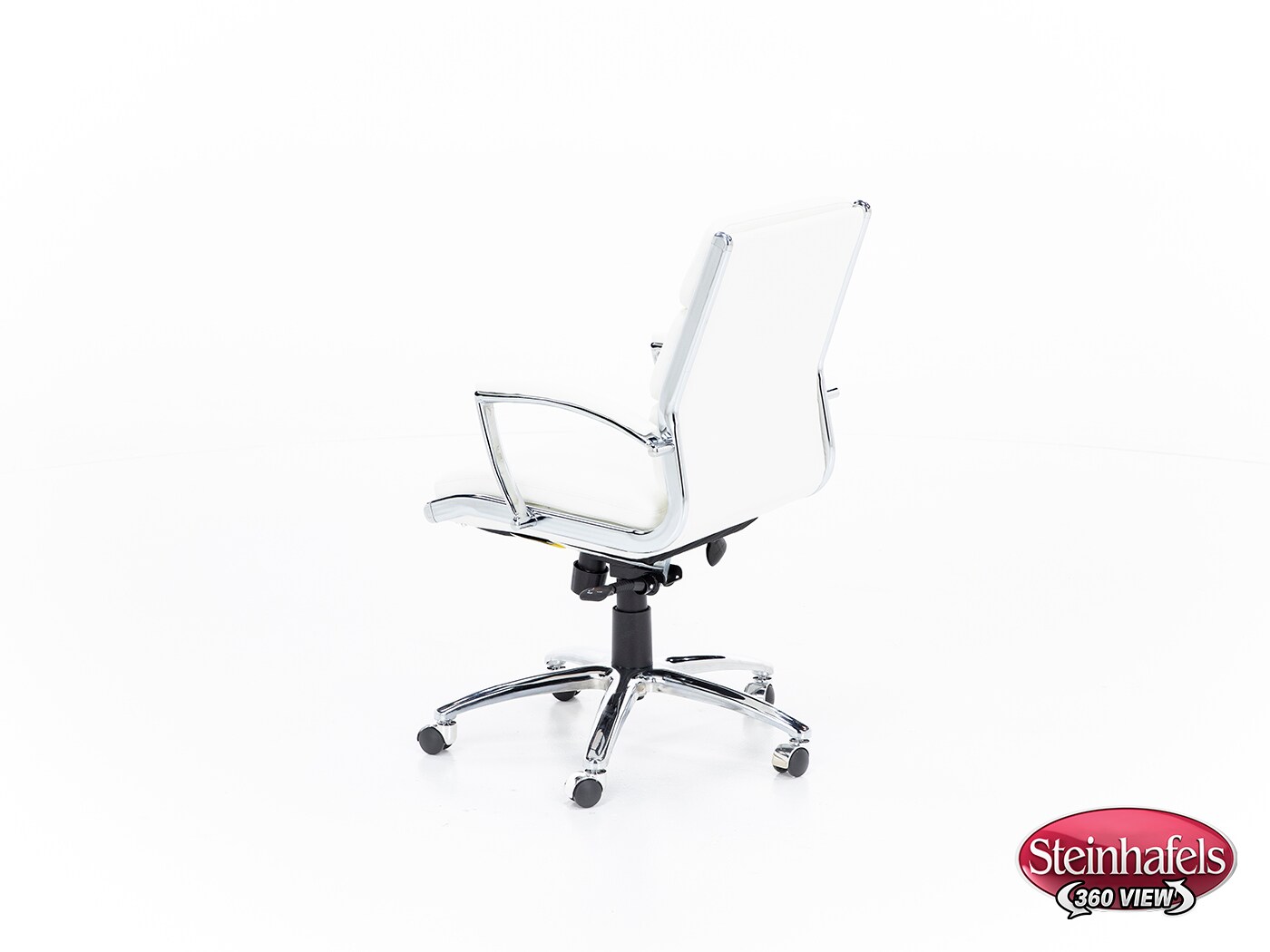 norstar office products inc white desk chair  image exc  