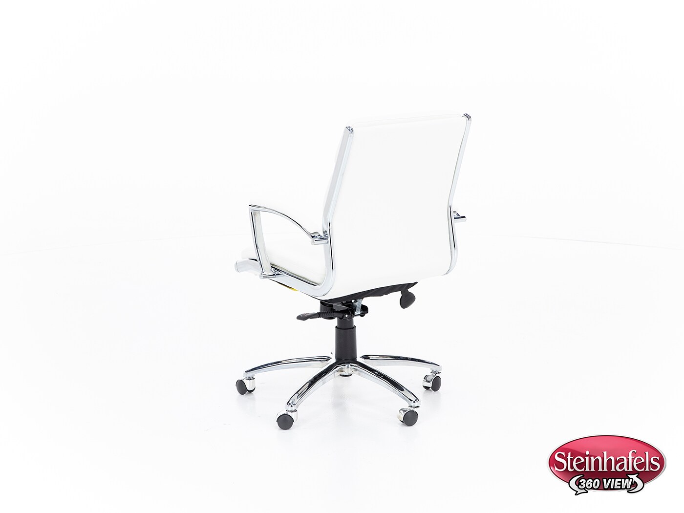 norstar office products inc white desk chair  image exc  