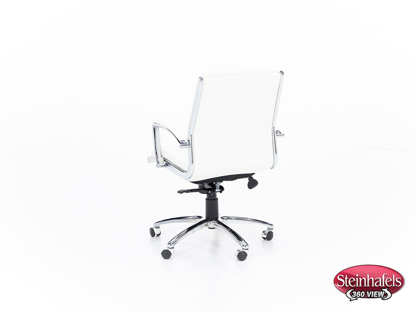 norstar office products inc white desk chair  image exc  