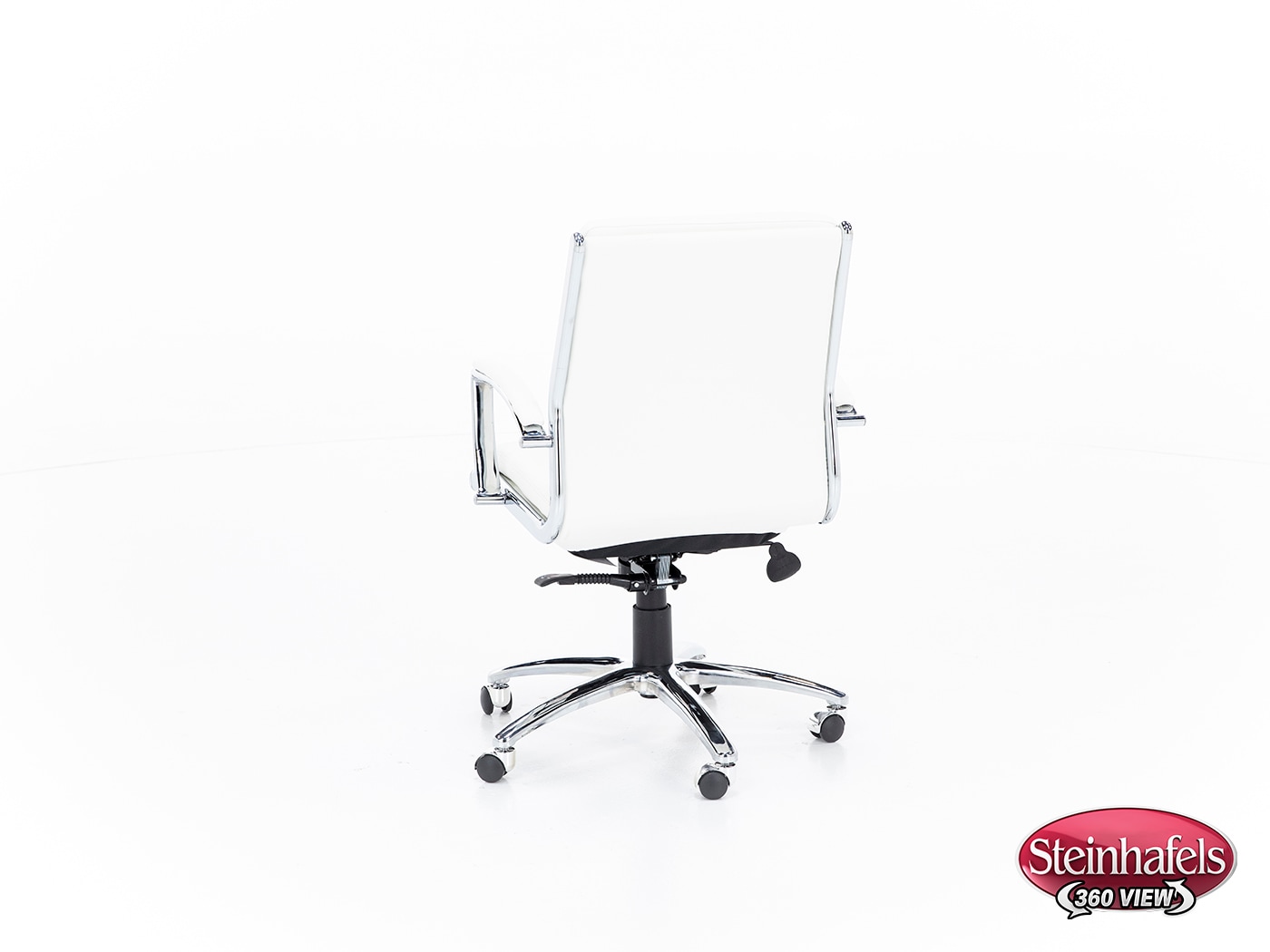 norstar office products inc white desk chair  image exc  