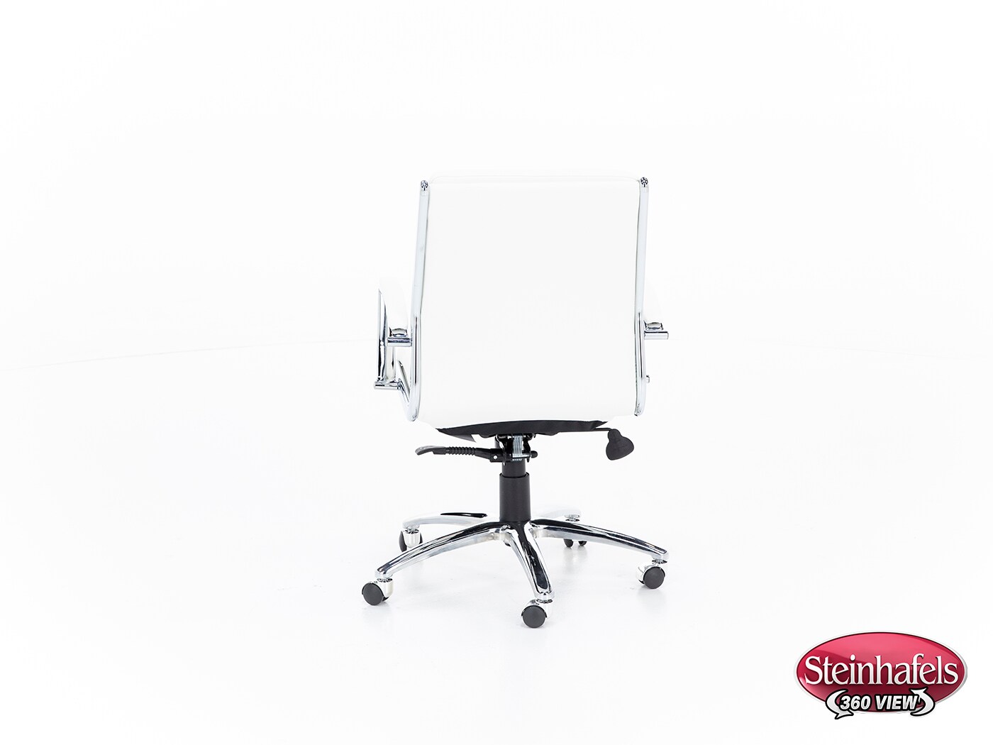 norstar office products inc white desk chair  image exc  