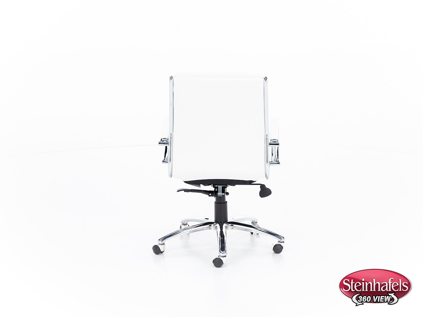 norstar office products inc white desk chair  image exc  