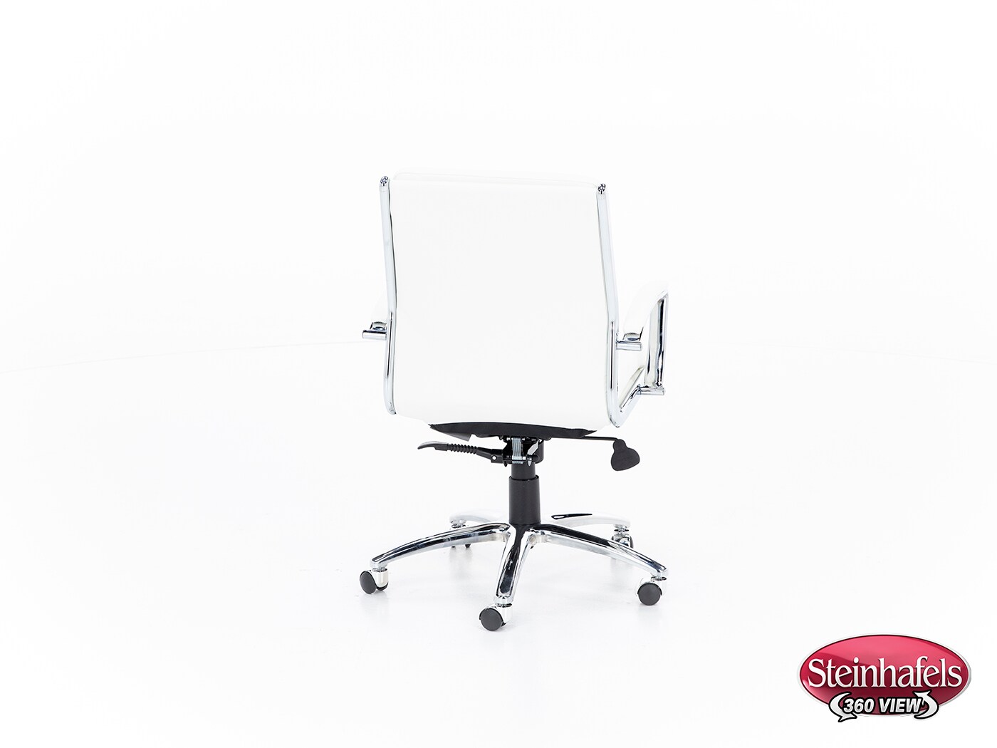 norstar office products inc white desk chair  image exc  